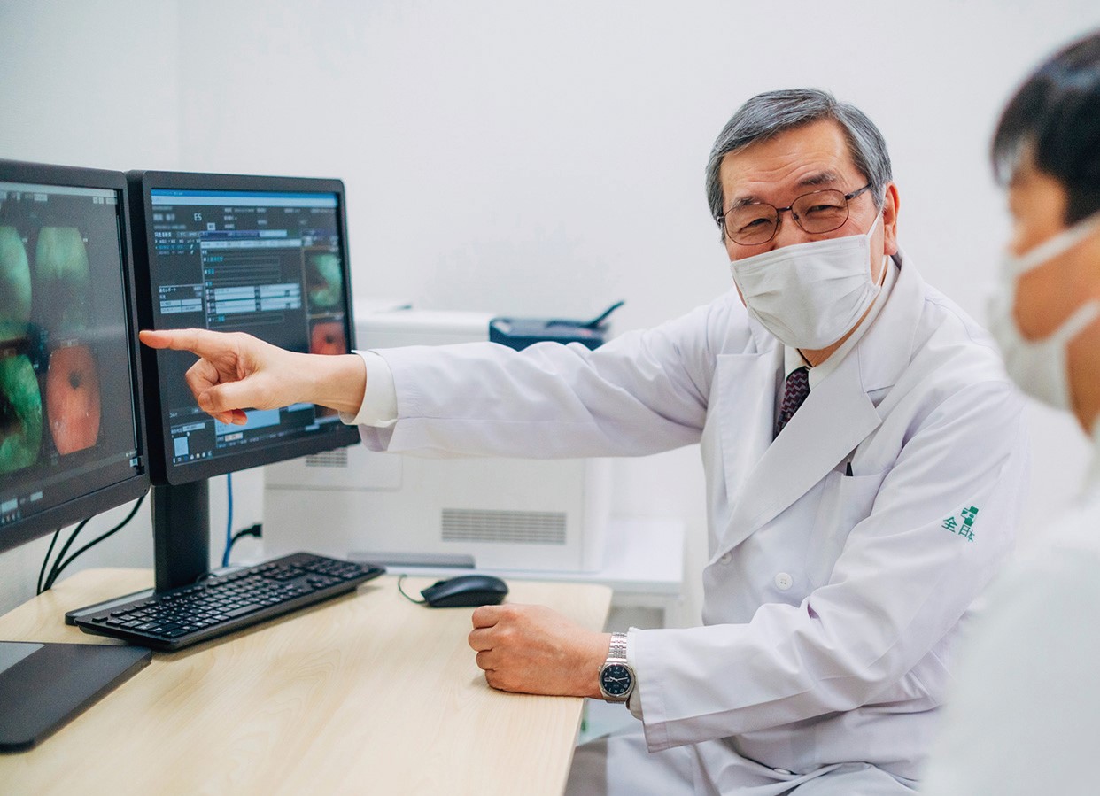 院長の挨拶写真